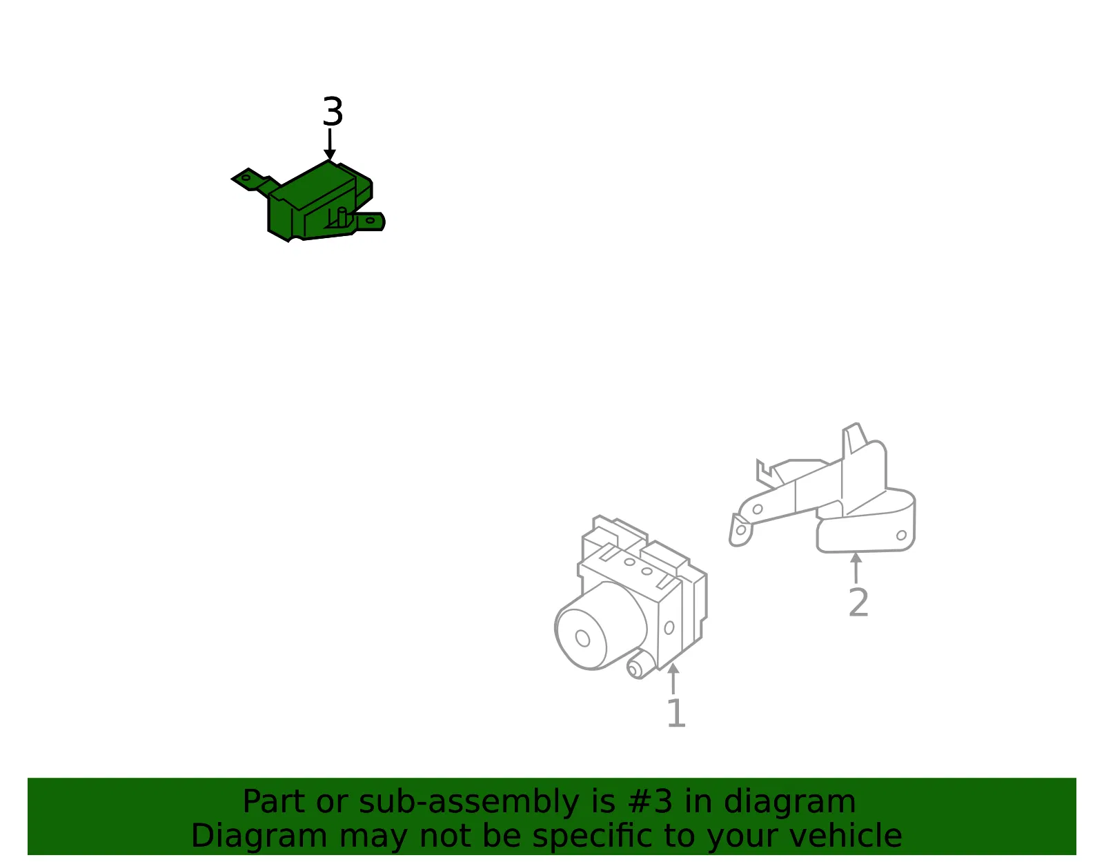 Yaw Rate Sensor - Kia (95630-3V100) - view 2