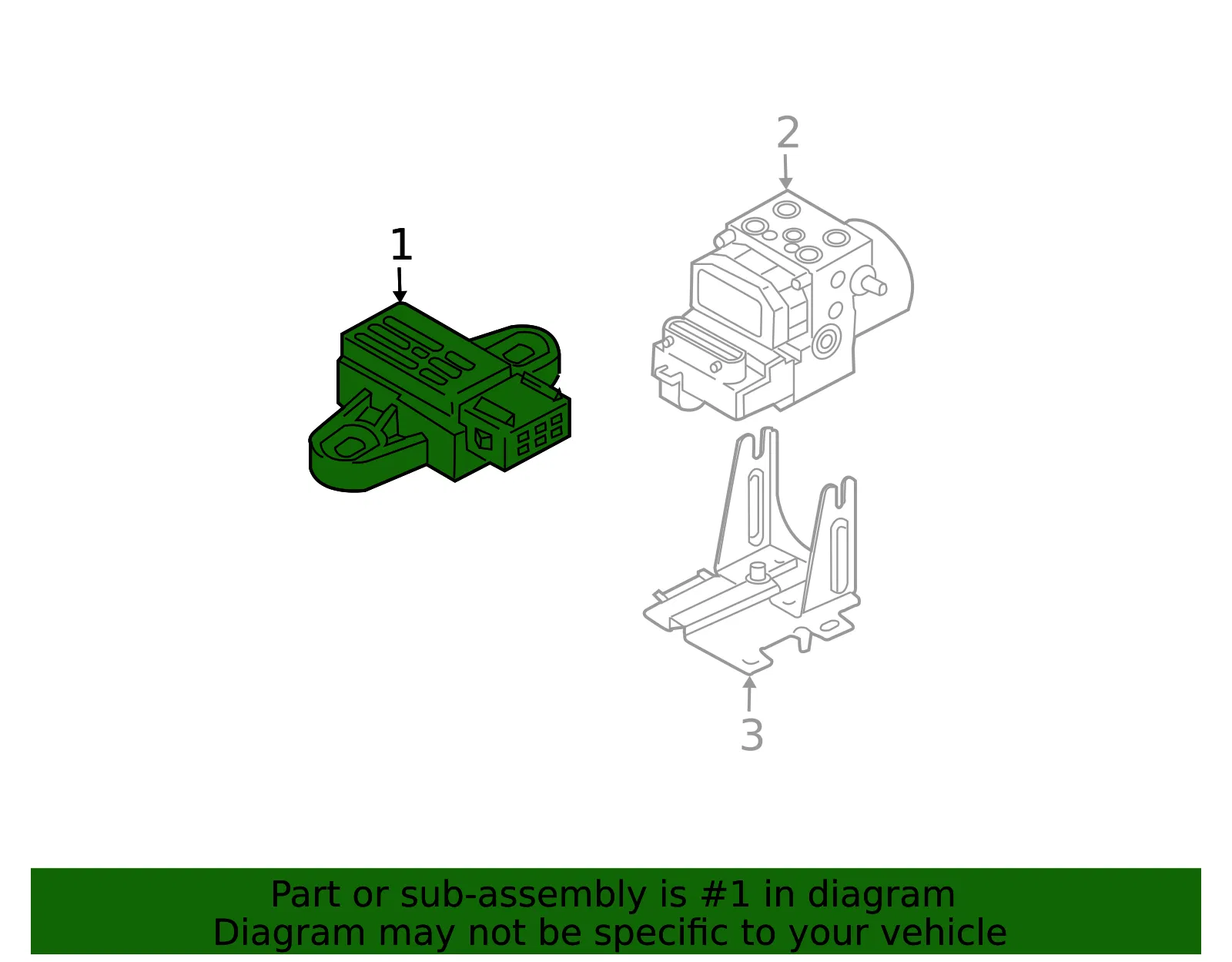 Control Module - Kia (95640-3E000) - view 2