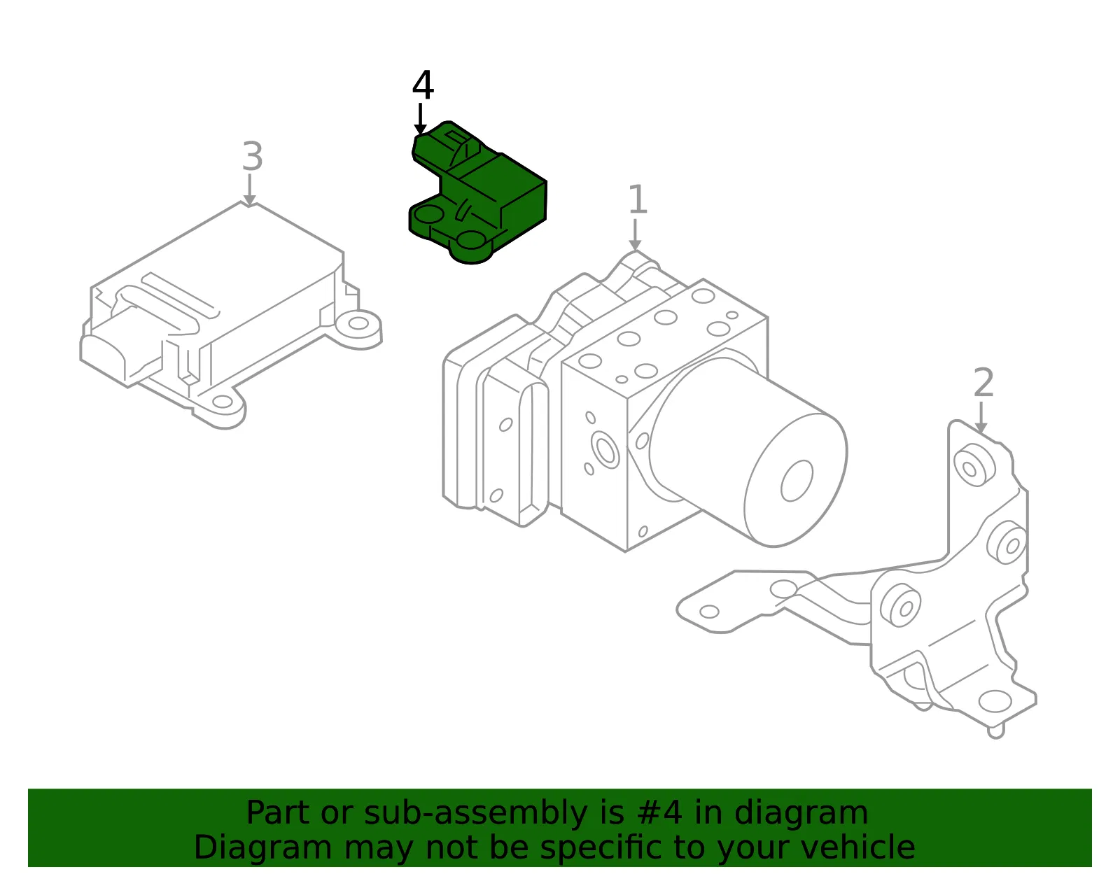 G-Sensor - Kia (95640-3J000) - view 2