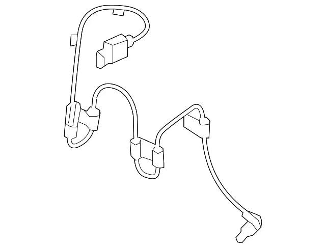 Front Speed Sensor - Driver's Side (LH) - Kia (95670-1G000)