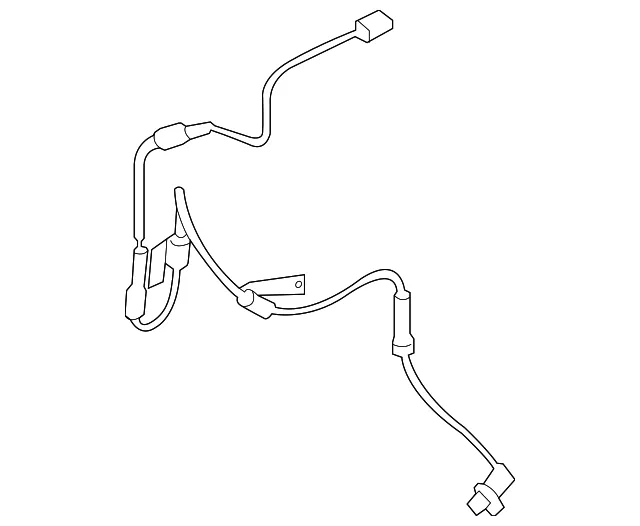 Front Speed Sensor - Passenger Side (RH) - Kia (95671-2K000)