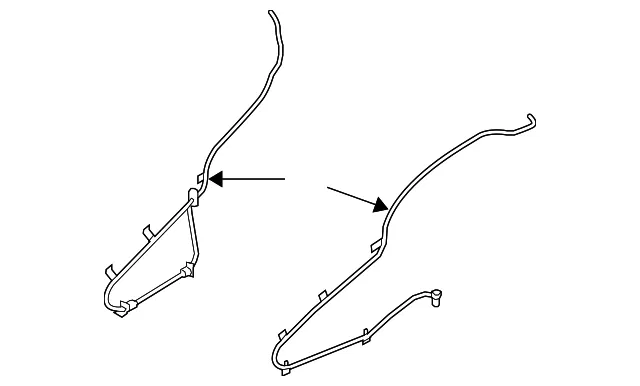 Rear Speed Sensor - Passenger Side (RH) - Kia (95681-3E410)