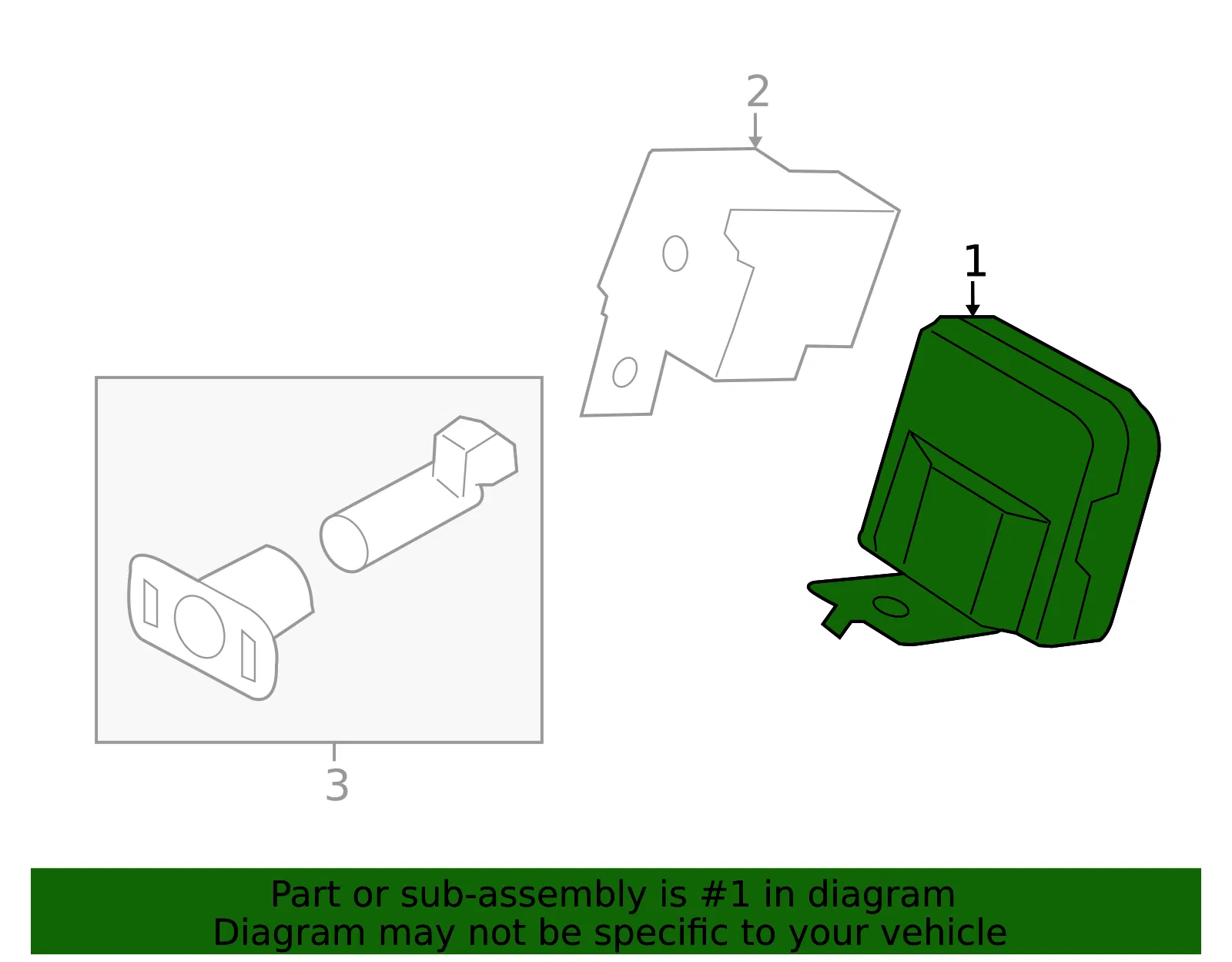 Control Module - Kia (95700-2J100) - view 2