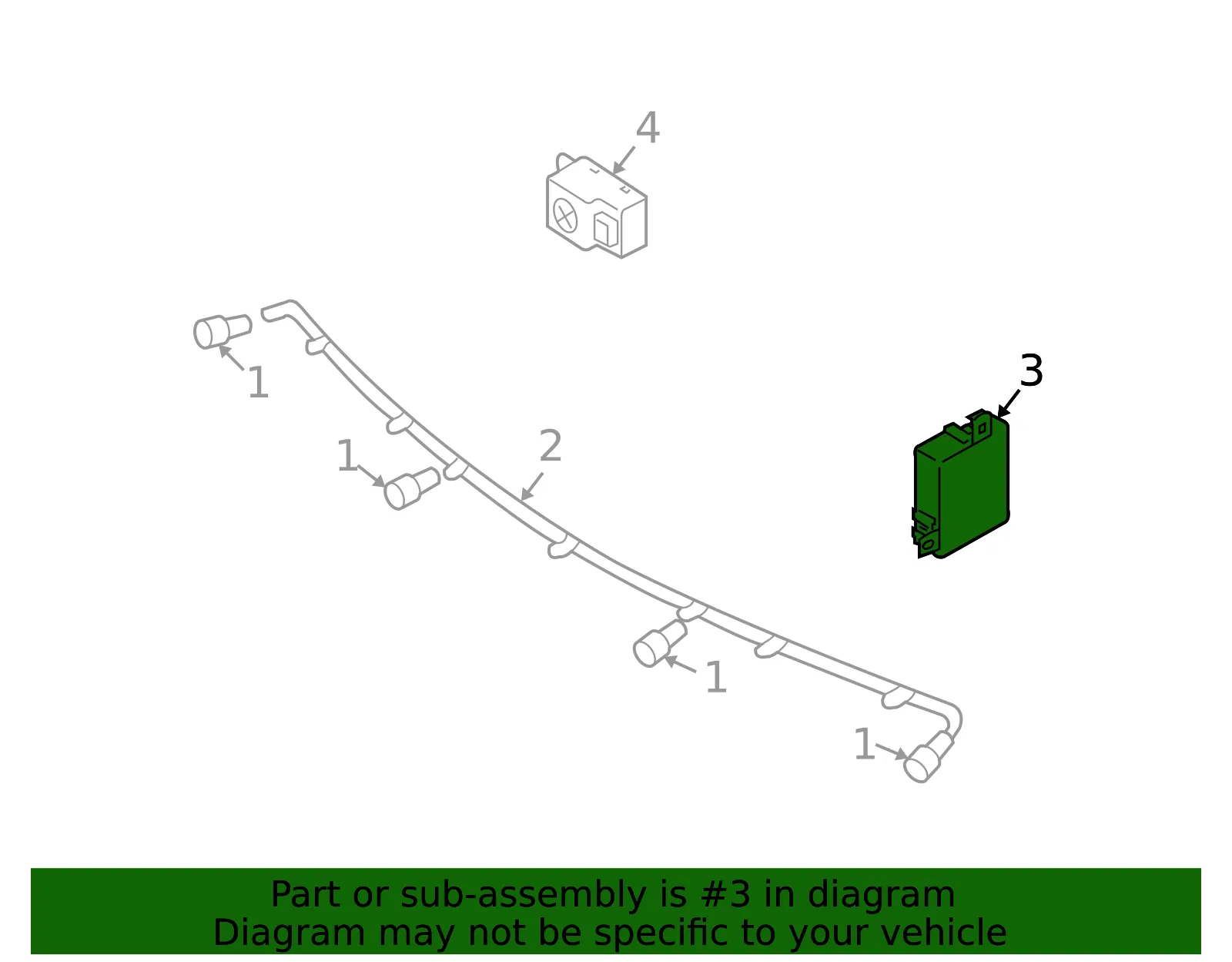 Control Module - Kia (95700-4D003) - view 2