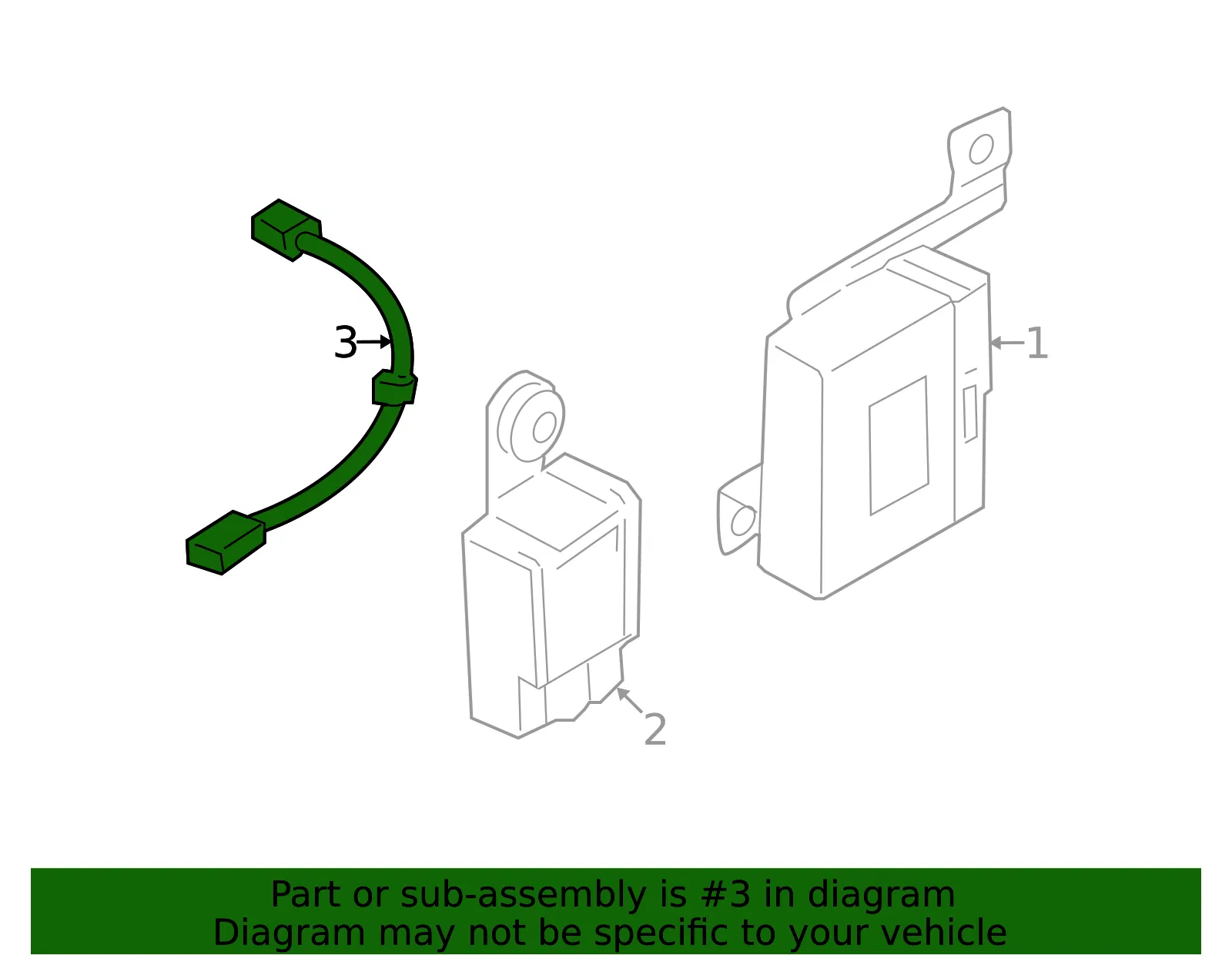 Park Sensor - Kia (95720-3T2103D) - view 2