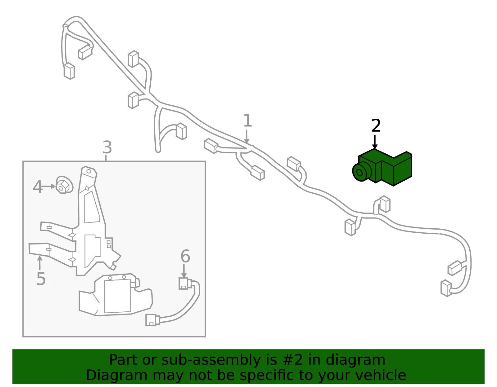 Park Sensor - Kia (95720-D3000ABP) - view 2