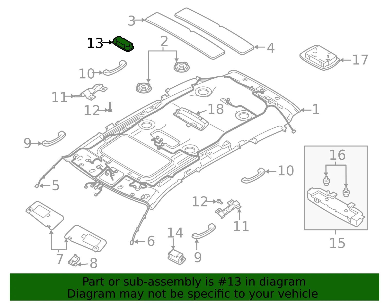 Sensor - Kia (95740-S9101GYT) - view 2