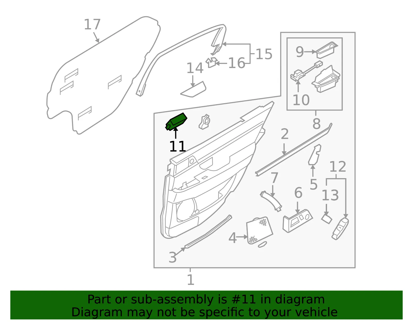 Safety Switch - Kia (95750-3F210) - view 2