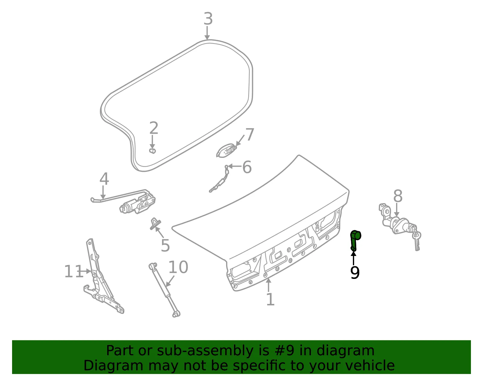 Switch - Kia (95761-38000) - view 2