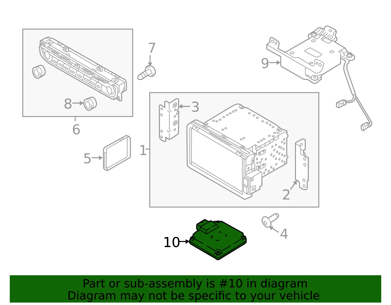 Control Module - Kia (95770-A8000) - view 2