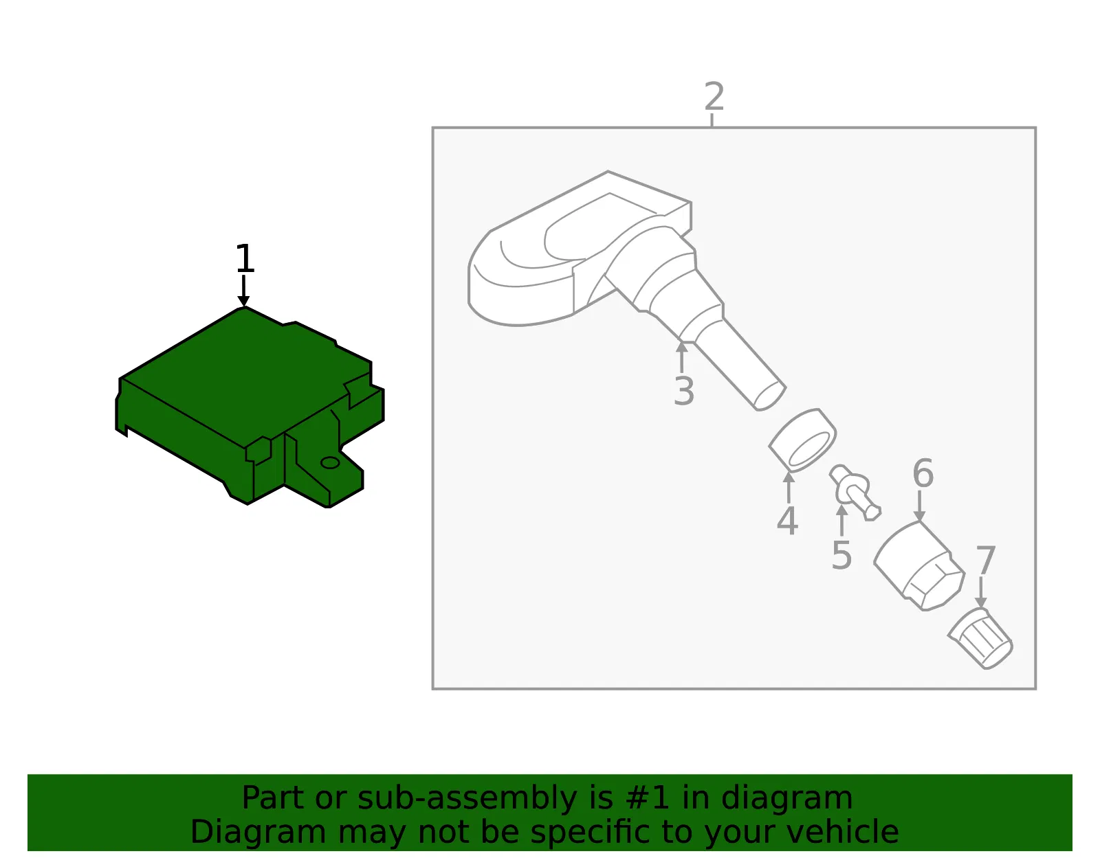 Control Module - Kia (95800-2K500) - view 2