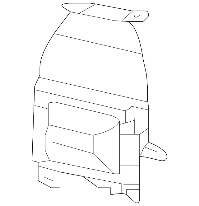 Blind Spot Detection System Warning Sensor - Passenger Side (RH) - Kia (95821-2T000)