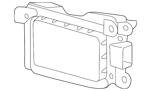 Blind Spot Radar - Passenger Side (RH) - Kia (95821-3T500)