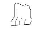 Sensor - Passenger Side (RH) - Kia (95821-E8000) - view 3