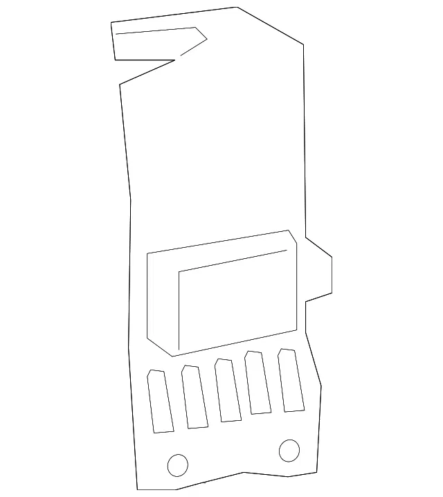 Blind Spot Radar - Passenger Side (RH) - Kia (95821-F6000)