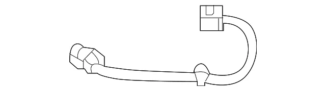 Blind Spot Radar Wire - Passenger Side (RH) - Kia (95824-A2500)