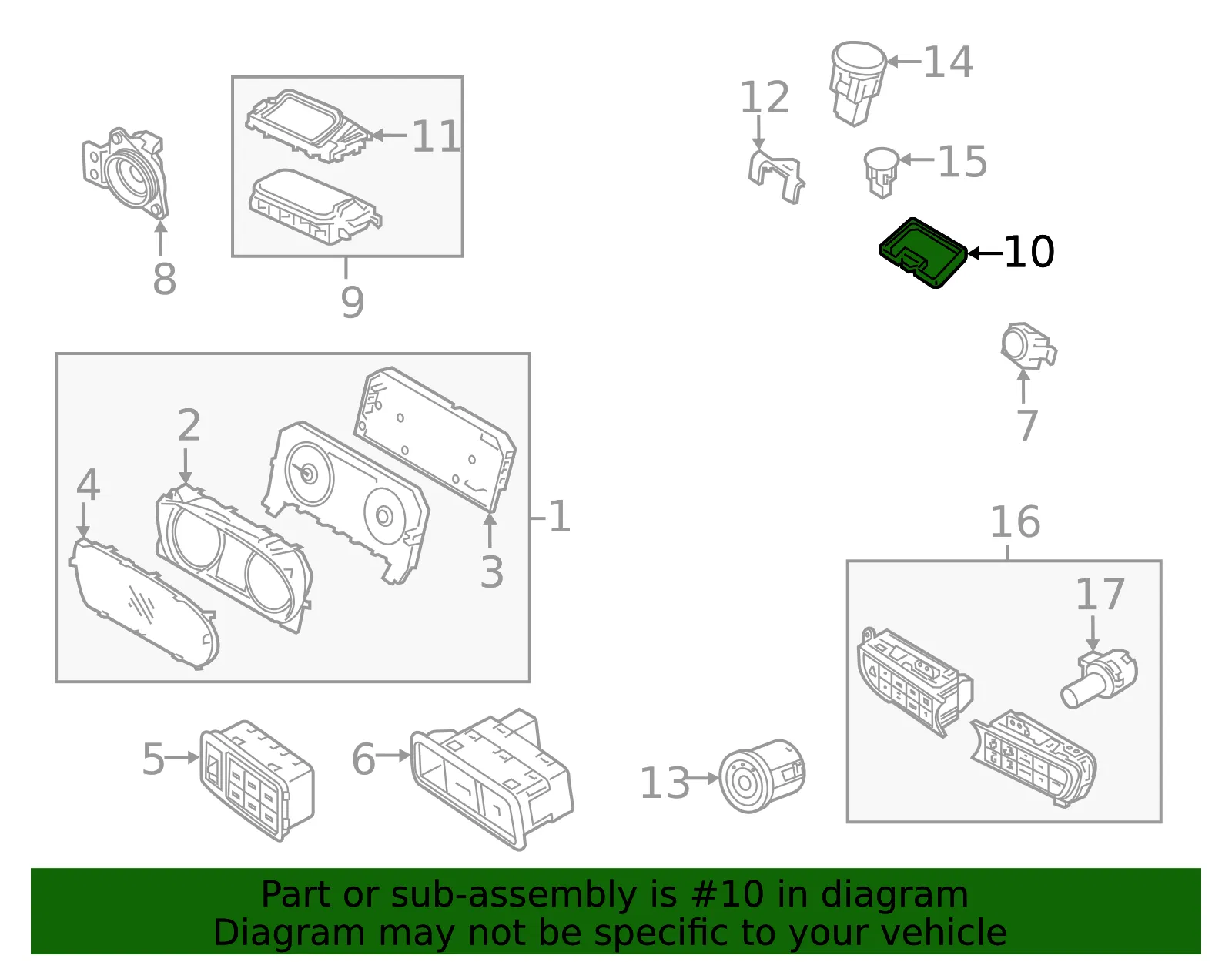 Display Unit - Kia (95890-3T510) - view 2