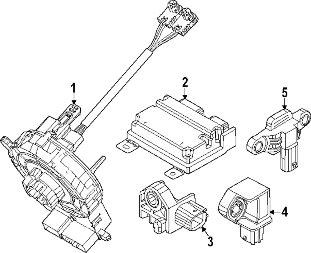 Air Bag Module - Kia (95910-AO210)