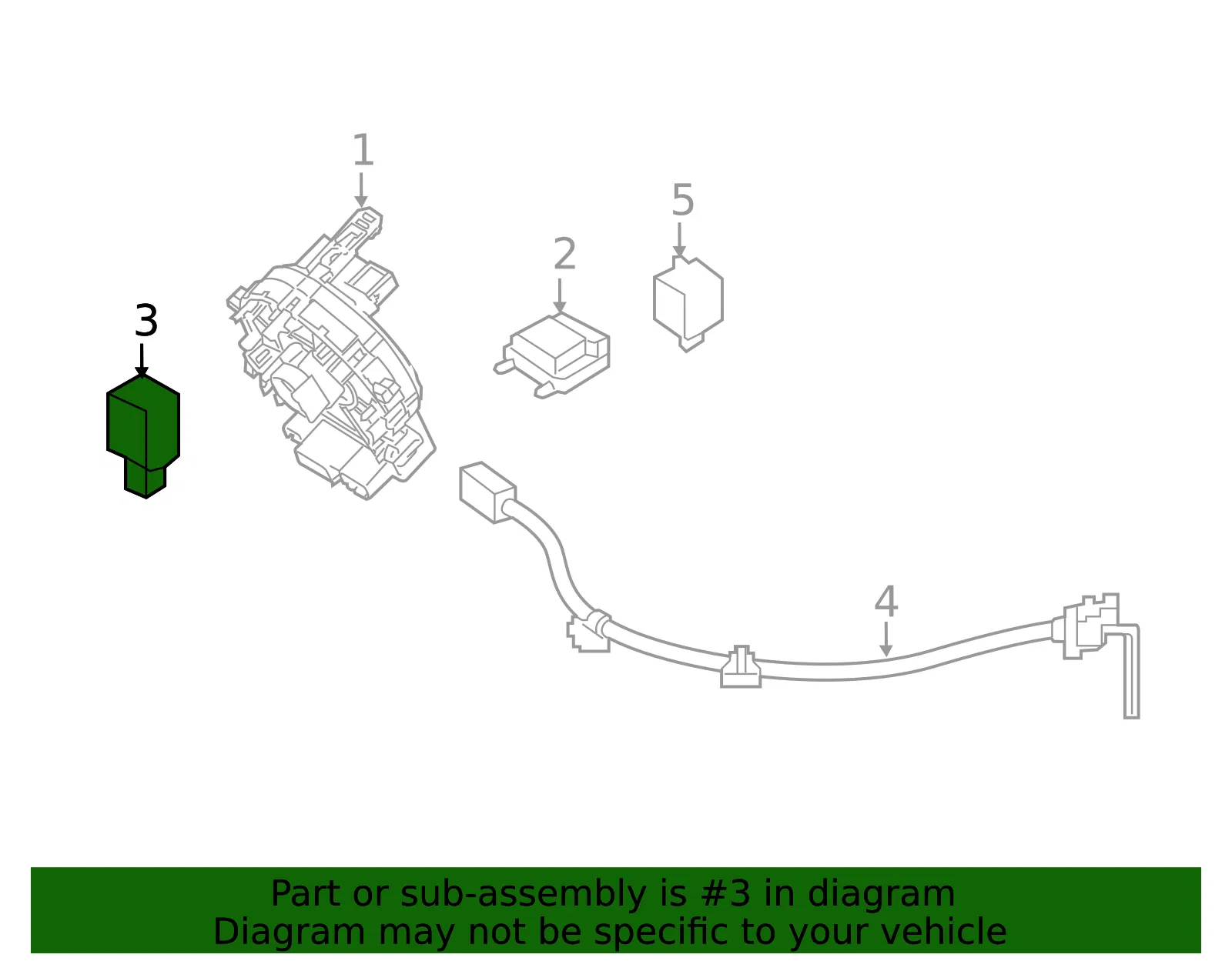 Ft Impact Sensor - Kia (95920-3T200) - view 2