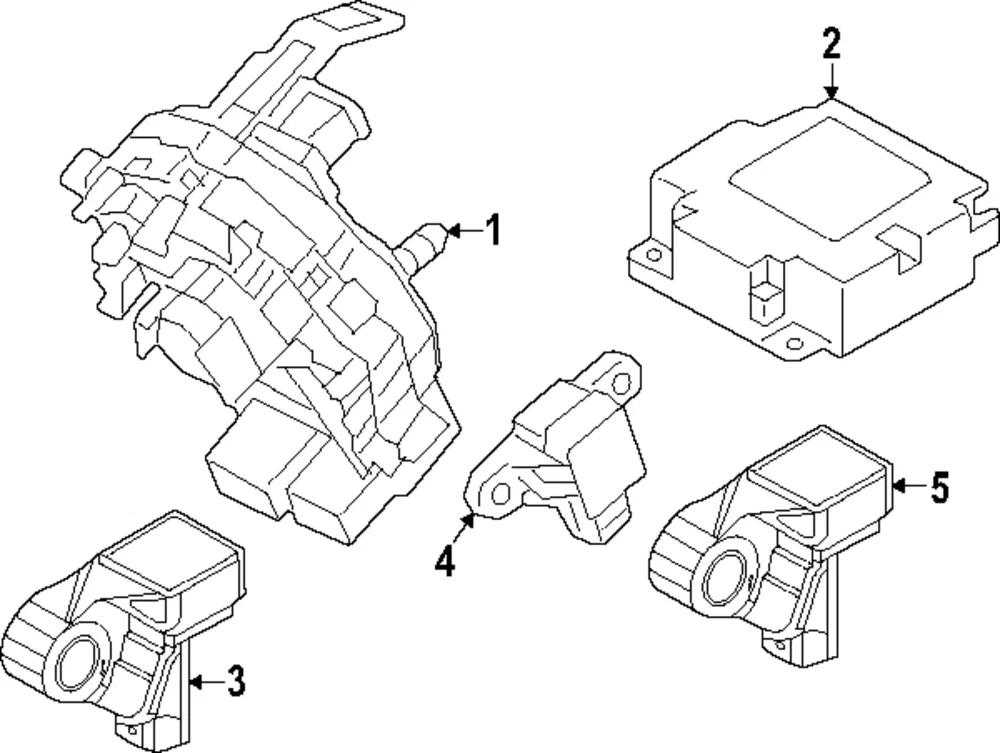 Ft Impact Sensor - Kia (95920-DO000)