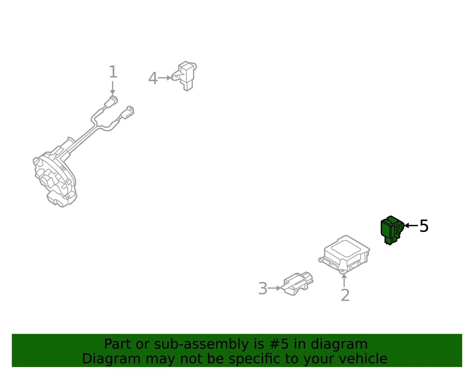 Ft Impact Sensor - Kia (95920-H8000) - view 2