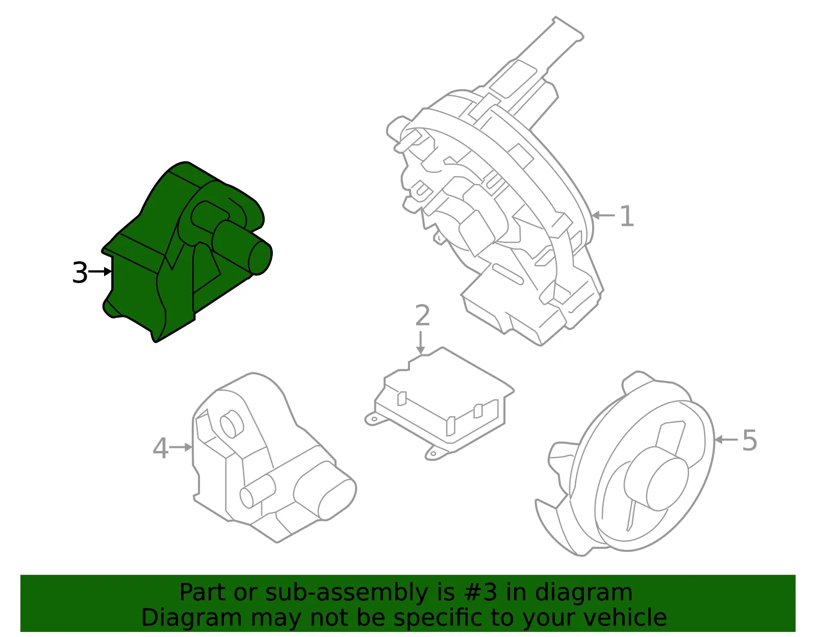 Ft Impact Sensor - Kia (95920-M6000) - view 2