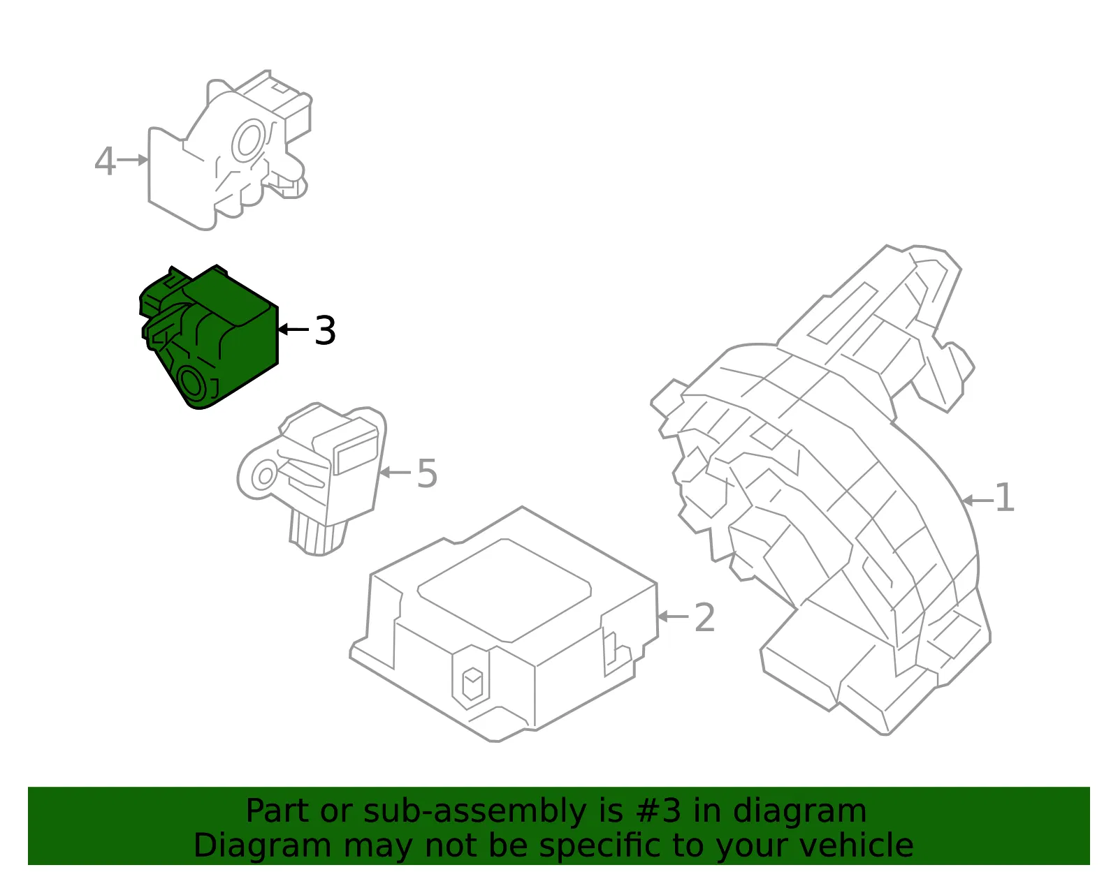 Ft Impact Sensor - Kia (95930-F2000) - view 4
