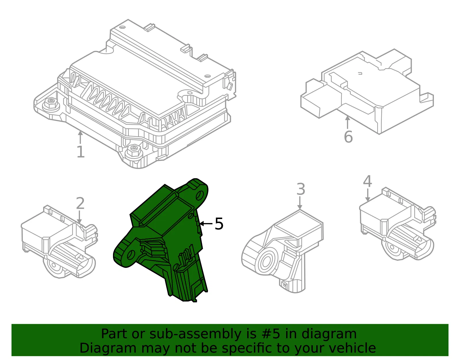 Pressure Sensor - Kia (95930-O6000) - view 2