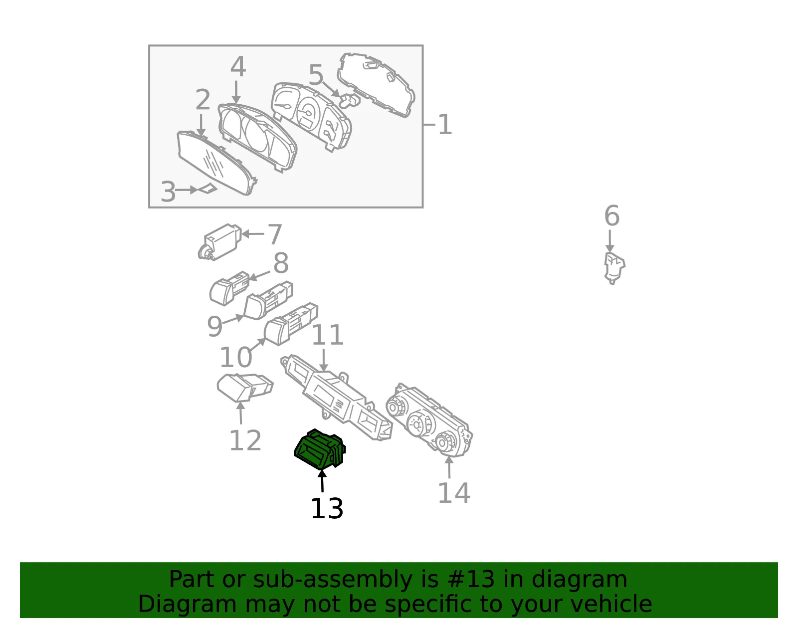 Lamp Assembly - Kia (95950-1F000) - view 2