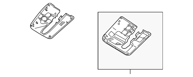 Rain Sensor Outer Cover - Kia (96010-J5010)