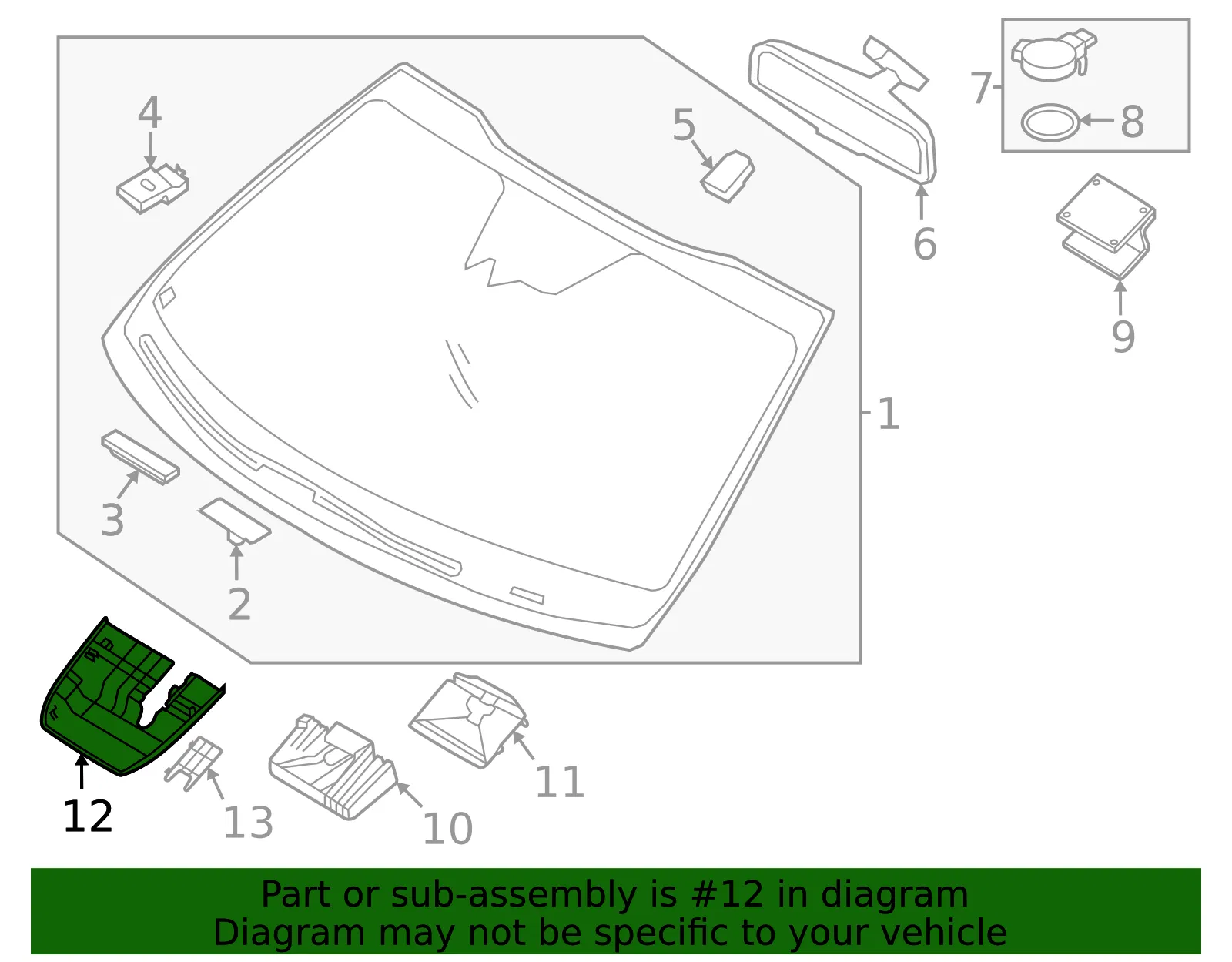 Sensor Protector - Kia (96030-DW010) - view 2