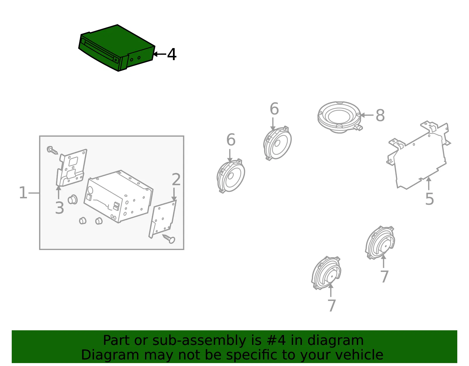 CD Changer - Kia (96110-3F000) - view 2