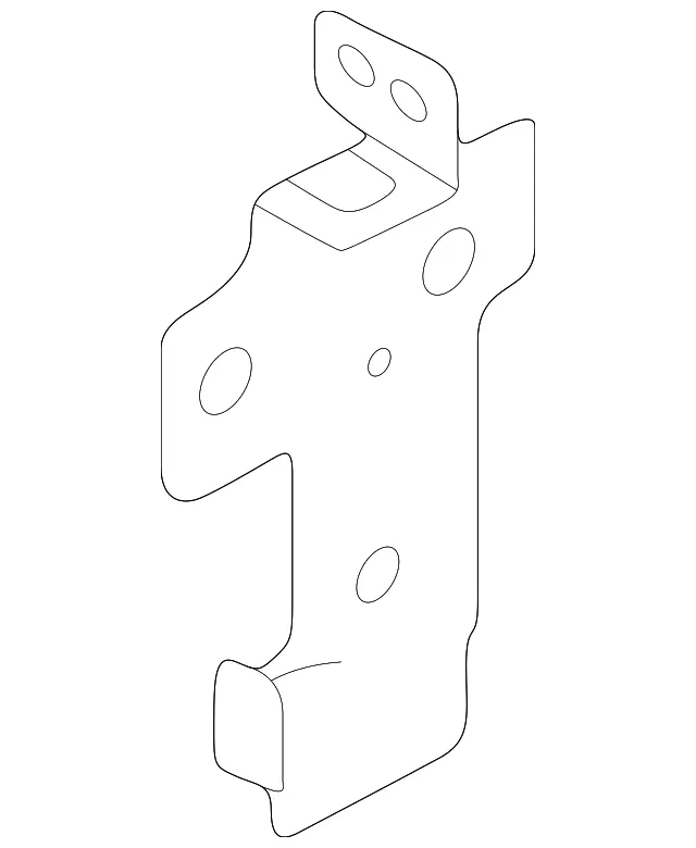 Display Unit Bracket - Driver's Side (LH) - Kia (96115-3W500)