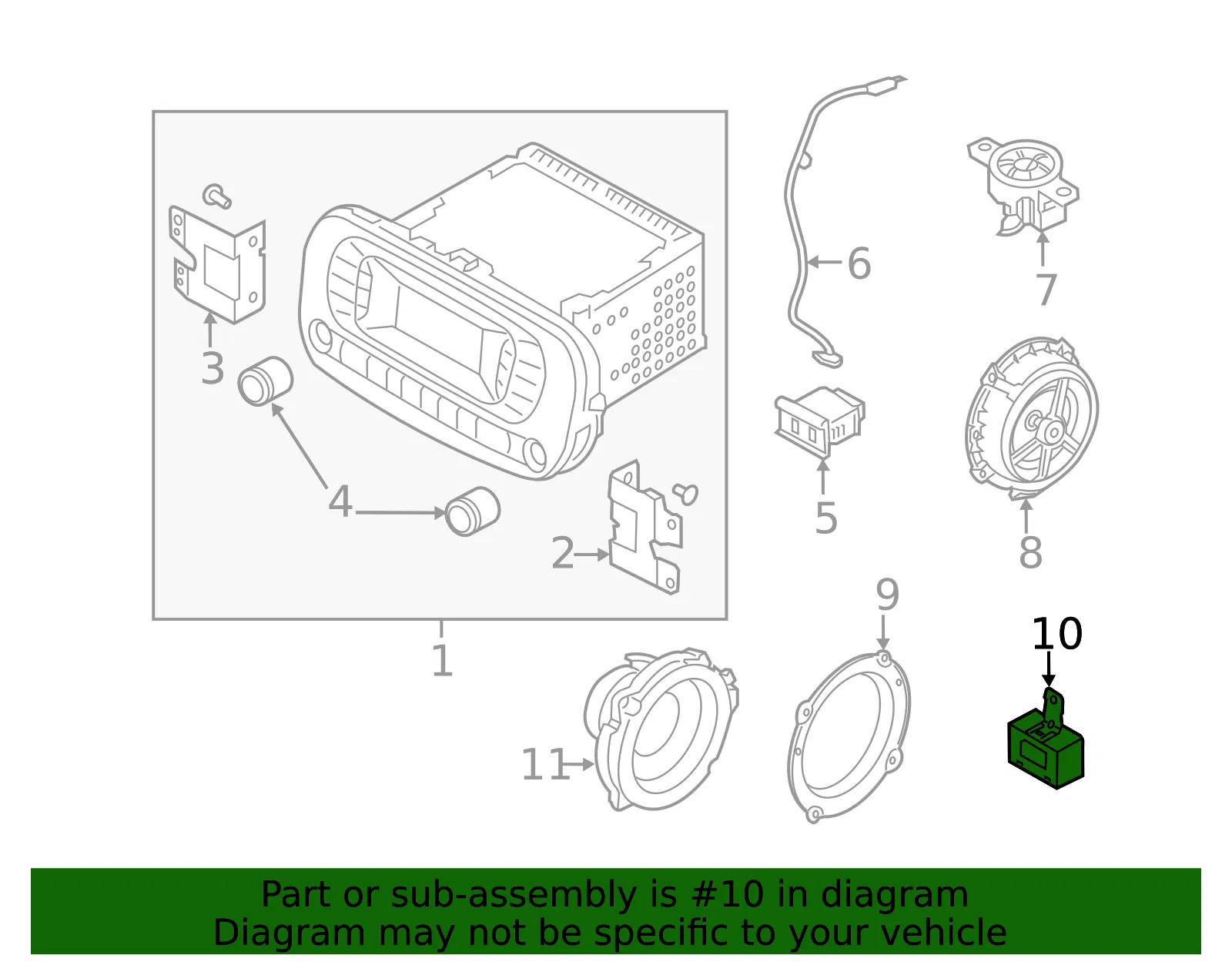 Controller - Kia (96120-B2600) - view 2