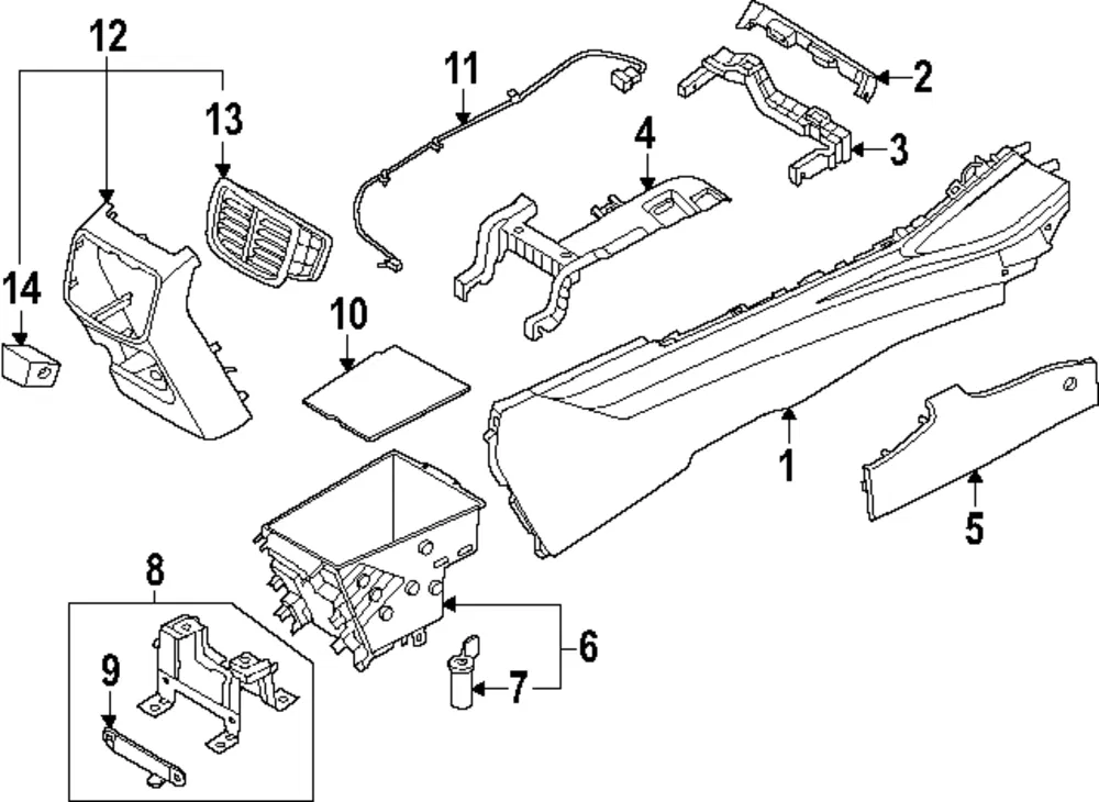 Charging Port - Kia (96125-BC200)