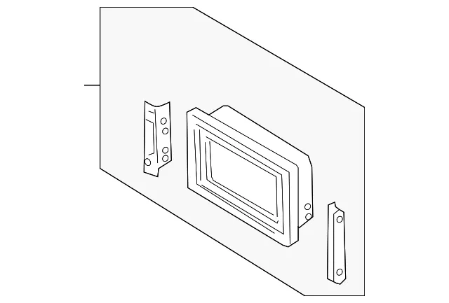 Driver Info Center Module - Kia (96135-3F60095)