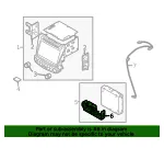 Control Module Bracket - Kia (96175-2PRA0) - view 4