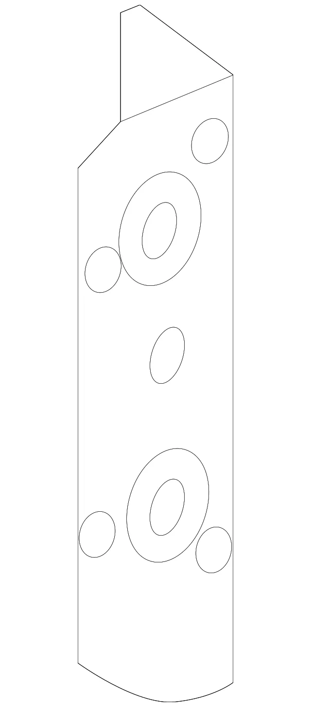 Display Unit Bracket - Driver's Side (LH) - Kia (96175-D9100)