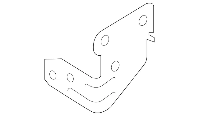 Display Unit Side Bracket - Driver's Side (LH) - Kia (96175-S9000)