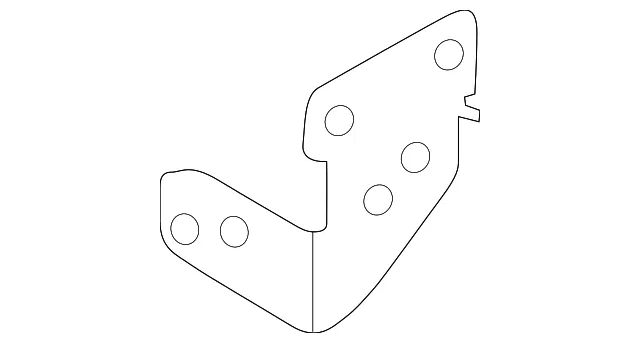 Display Unit Side Bracket - Driver's Side (LH) - Kia (96175-S9100)