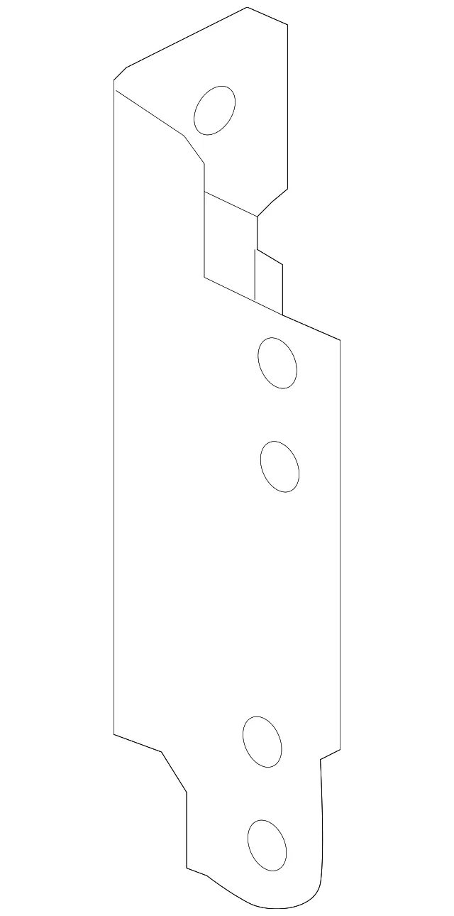 Display Unit Bracket - Passenger Side (RH) - Kia (96176-D4100)