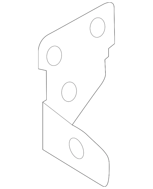 Display Unit Side Bracket - Passenger Side (RH) - Kia (96176-S9100)