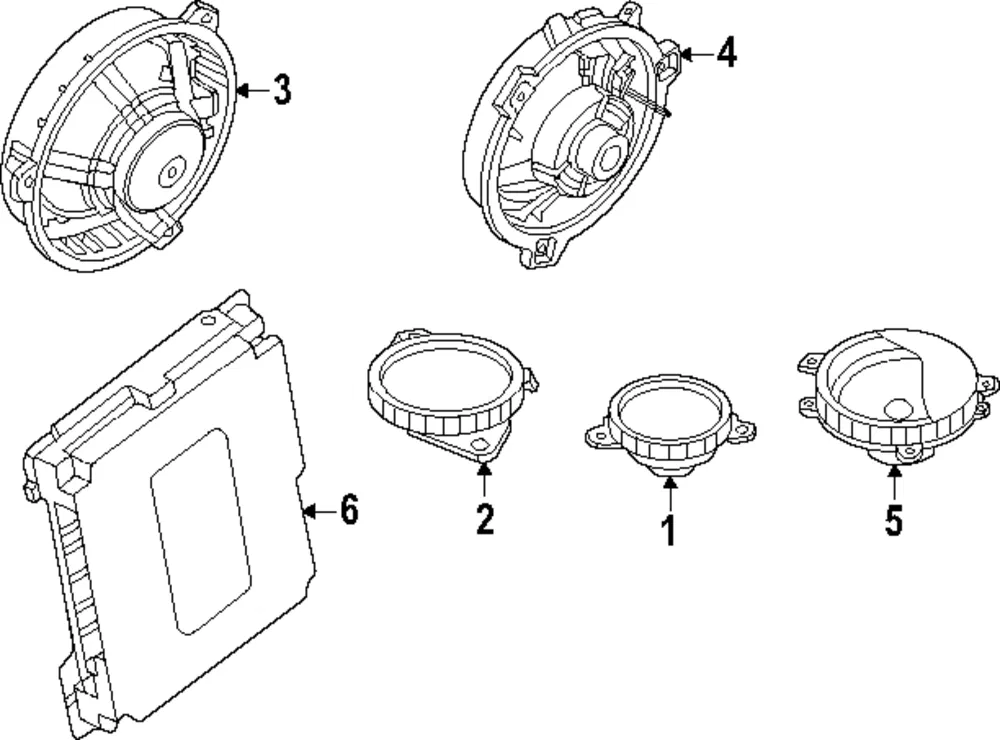 Front Dr Speaker - Kia (96330-GG100)