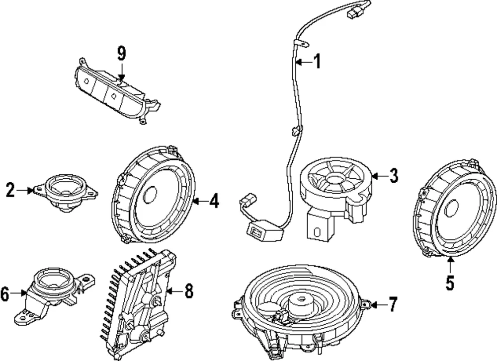 Amplifier - Kia (96370-L2350)