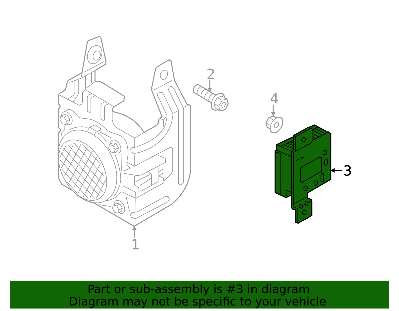 Control Module - Kia (96390-4U000) - view 2