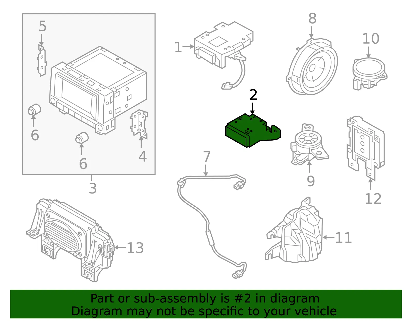Module - Kia (96390-G5000) - view 2
