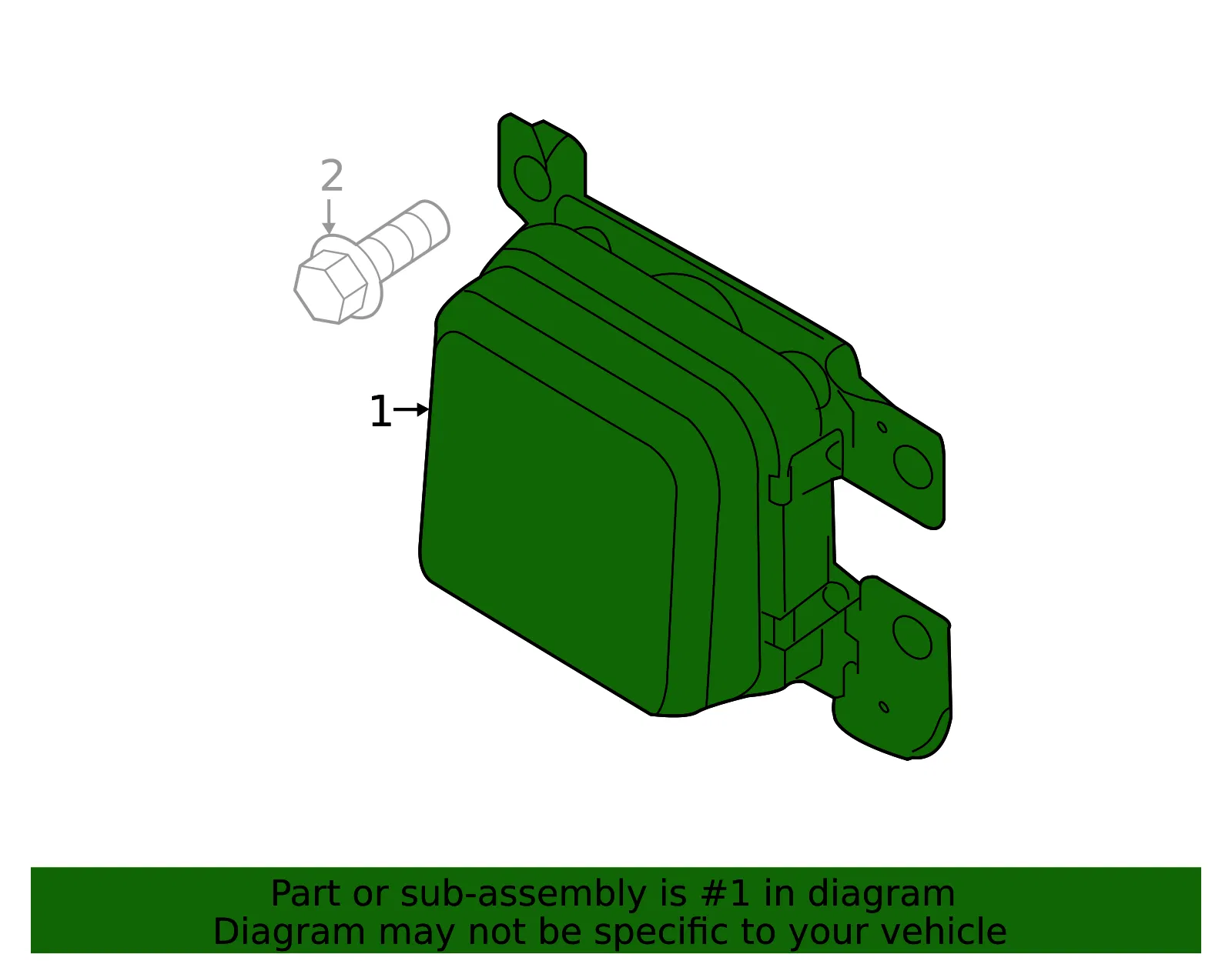Distance Sensor - Kia (96400-A9600) - view 2