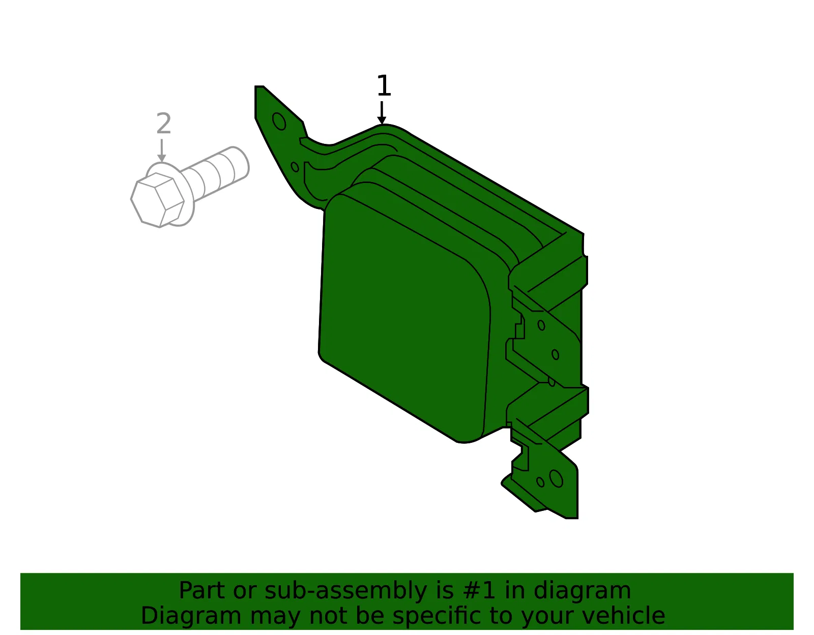 Sonar Control Module - Kia (96400-C6010) - view 2
