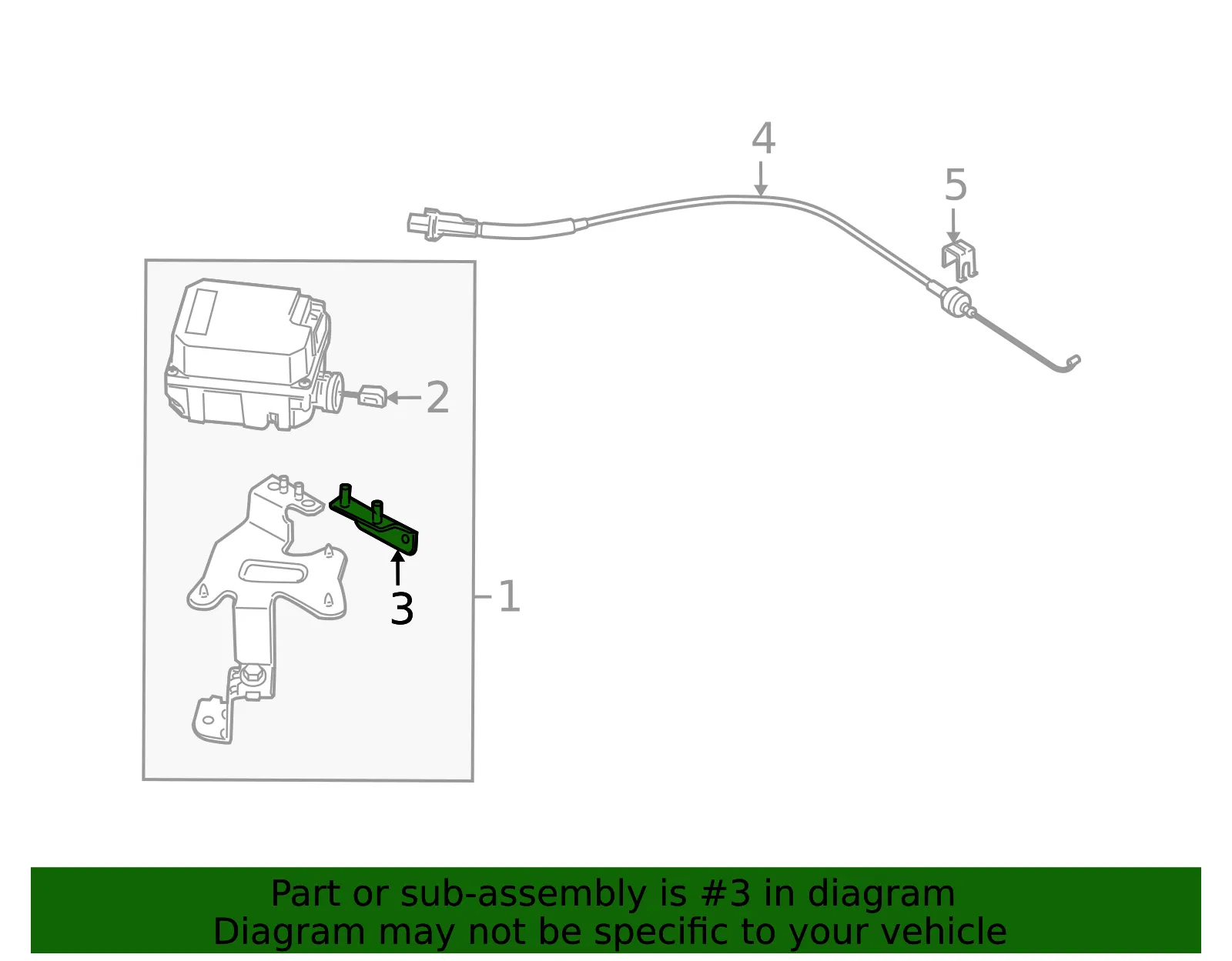 Module Bracket - Kia (96420-2F100) - view 2