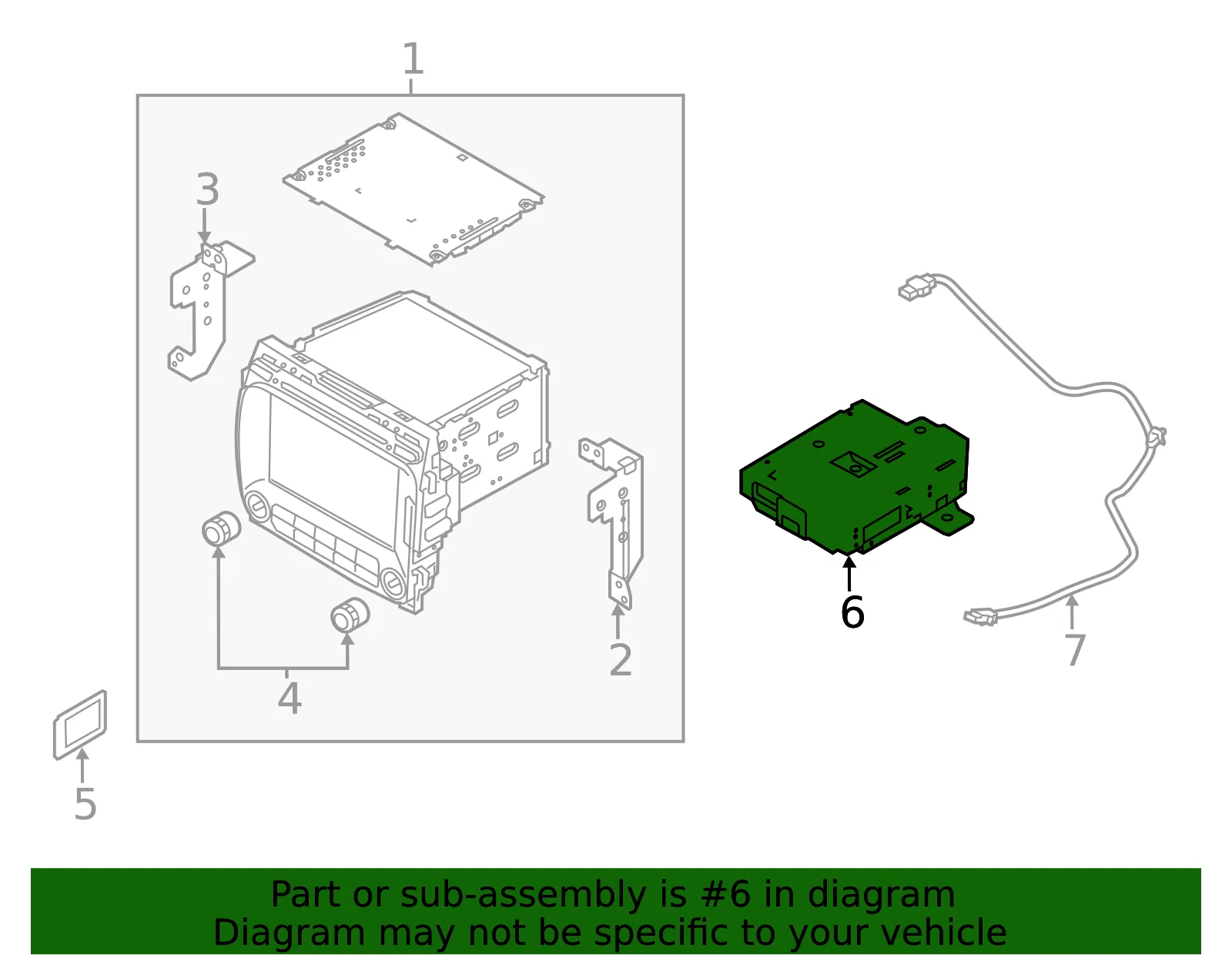 Control Module - Kia (96510-A7500) - view 2
